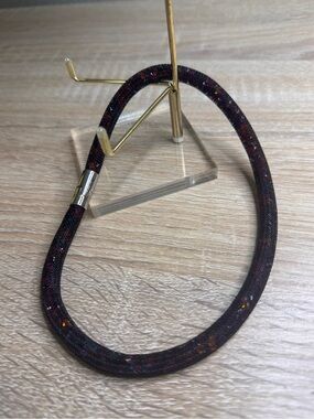 Swarovski Dark Plum Sparkle Hair Rope